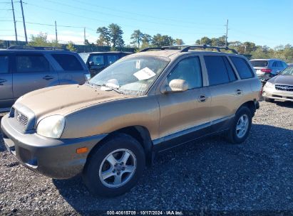 Lot #2992835106 2002 HYUNDAI SANTA FE GLS/LX