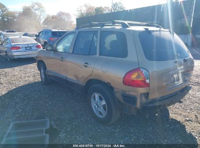 Lot #2992835106 2002 HYUNDAI SANTA FE GLS/LX