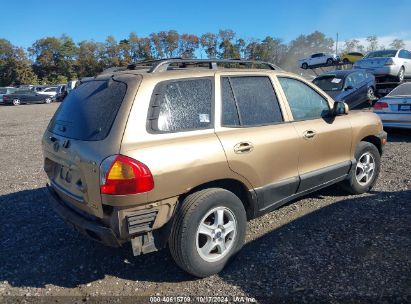 Lot #2992835106 2002 HYUNDAI SANTA FE GLS/LX