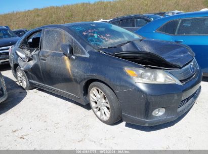 Lot #2992823871 2010 LEXUS HS 250H PREMIUM