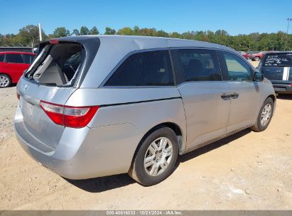 Lot #2992823860 2012 HONDA ODYSSEY LX