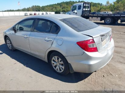 Lot #3056473913 2012 HONDA CIVIC SDN LX