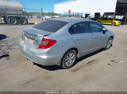 Lot #3056473913 2012 HONDA CIVIC SDN LX