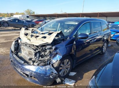 Lot #3035076449 2015 HONDA ODYSSEY EX-L