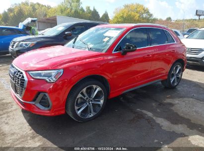 Lot #3035086218 2020 AUDI Q3 PREMIUM PLUS 45 TFSI S LINE QUATTRO TIPTRONIC