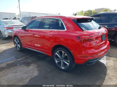 Lot #3035086218 2020 AUDI Q3 PREMIUM PLUS 45 TFSI S LINE QUATTRO TIPTRONIC