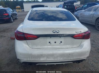 Lot #3035076446 2024 INFINITI Q50 RED SPORT 400