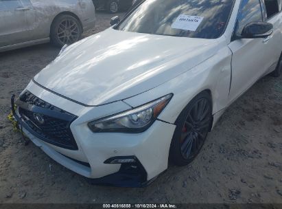 Lot #3035076446 2024 INFINITI Q50 RED SPORT 400