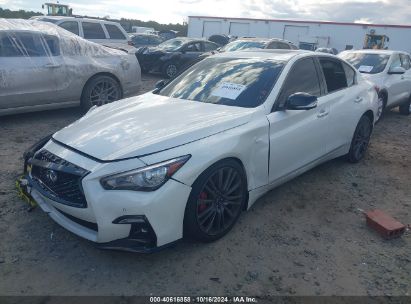 Lot #3035076446 2024 INFINITI Q50 RED SPORT 400