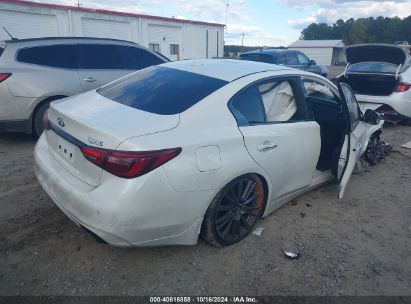 Lot #3035076446 2024 INFINITI Q50 RED SPORT 400