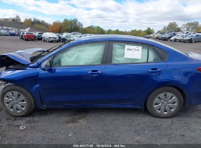 Lot #2995298847 2020 KIA RIO S