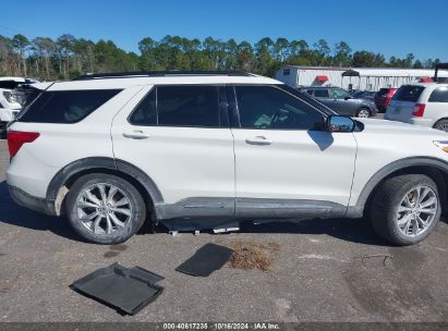 Lot #2995298837 2021 FORD EXPLORER XLT