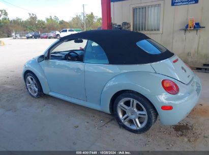 Lot #2995298813 2004 VOLKSWAGEN NEW BEETLE GLS 1.8T