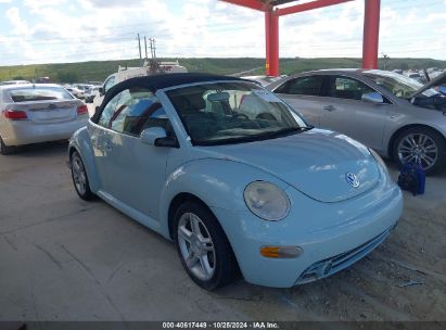 Lot #2995298813 2004 VOLKSWAGEN NEW BEETLE GLS 1.8T