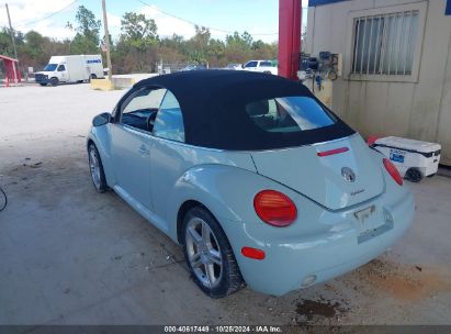 Lot #2995298813 2004 VOLKSWAGEN NEW BEETLE GLS 1.8T