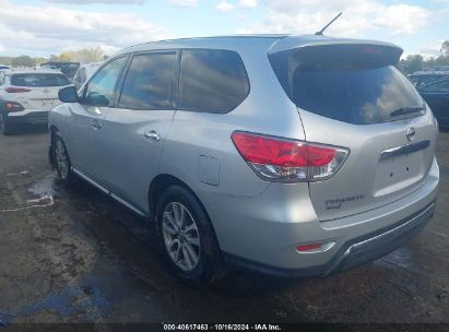 Lot #3035707698 2014 NISSAN PATHFINDER PLATINUM/S/SL/SV