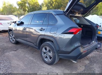 Lot #3056473905 2022 TOYOTA RAV4 HYBRID XLE