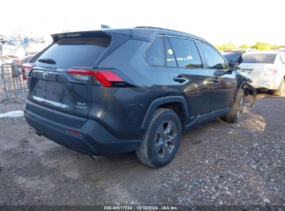 Lot #3056473905 2022 TOYOTA RAV4 HYBRID XLE