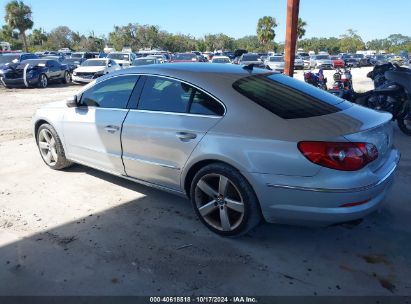 Lot #3035095681 2011 VOLKSWAGEN CC LUX