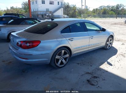 Lot #3035095681 2011 VOLKSWAGEN CC LUX