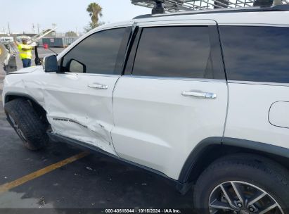 Lot #3042572815 2017 JEEP GRAND CHEROKEE LIMITED 4X4