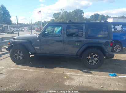 Lot #2992823813 2019 JEEP WRANGLER UNLIMITED SPORT S 4X4