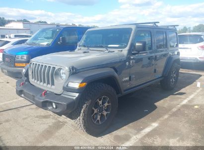 Lot #2992823813 2019 JEEP WRANGLER UNLIMITED SPORT S 4X4