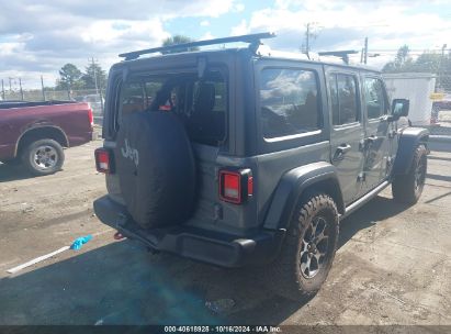 Lot #2992823813 2019 JEEP WRANGLER UNLIMITED SPORT S 4X4