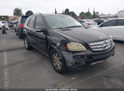 Lot #3002837338 2006 MERCEDES-BENZ ML 350 4MATIC