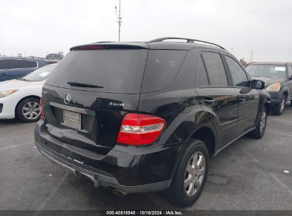 Lot #3002837338 2006 MERCEDES-BENZ ML 350 4MATIC