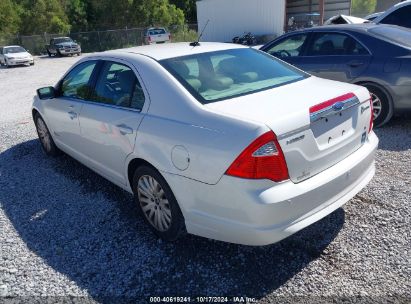 Lot #2992819563 2010 FORD FUSION HYBRID