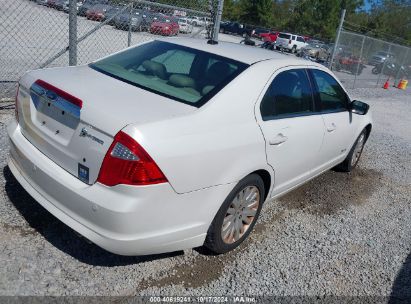 Lot #2992819563 2010 FORD FUSION HYBRID