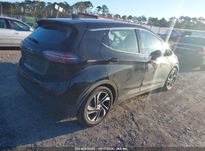 Lot #3035076410 2023 CHEVROLET BOLT EV FWD 2LT