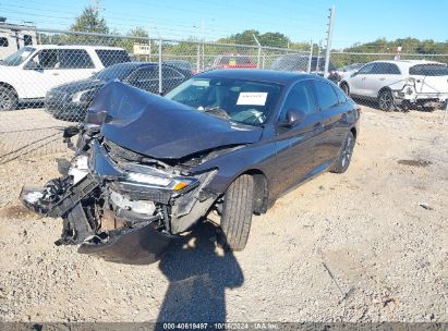 Lot #2992823806 2021 HONDA ACCORD EX-L