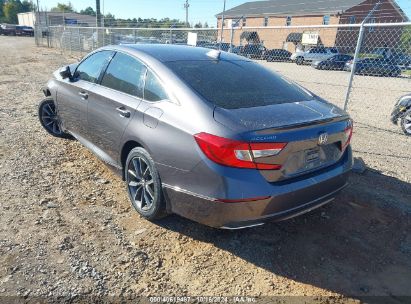 Lot #2992823806 2021 HONDA ACCORD EX-L