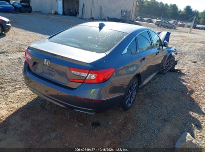 Lot #2992823806 2021 HONDA ACCORD EX-L