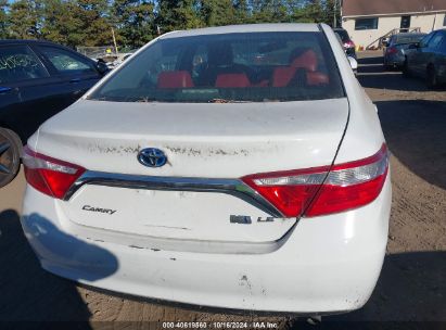 Lot #2995298610 2015 TOYOTA CAMRY HYBRID LE