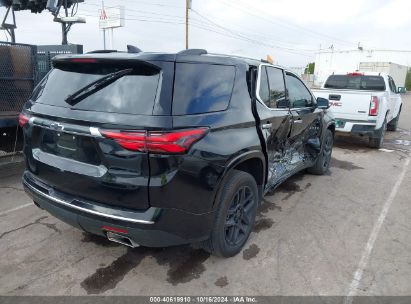 Lot #2987909490 2022 CHEVROLET TRAVERSE AWD PREMIER