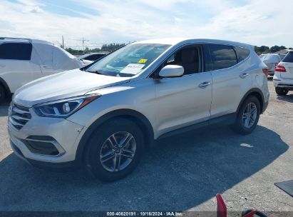 Lot #2996536399 2017 HYUNDAI SANTA FE SPORT 2.4L