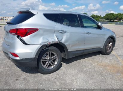 Lot #2996536399 2017 HYUNDAI SANTA FE SPORT 2.4L