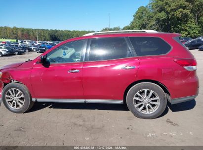 Lot #3035076366 2016 NISSAN PATHFINDER PLATINUM/S/SL/SV