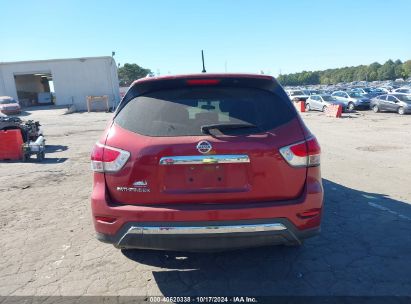 Lot #3035076366 2016 NISSAN PATHFINDER PLATINUM/S/SL/SV