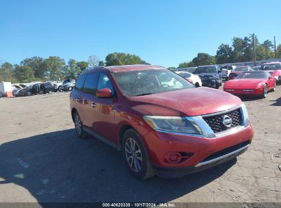 Lot #3035076366 2016 NISSAN PATHFINDER PLATINUM/S/SL/SV