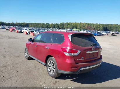 Lot #3035076366 2016 NISSAN PATHFINDER PLATINUM/S/SL/SV