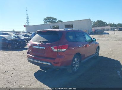 Lot #3035076366 2016 NISSAN PATHFINDER PLATINUM/S/SL/SV