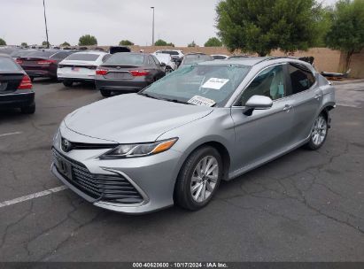 Lot #2992820436 2021 TOYOTA CAMRY LE