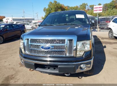 Lot #2995298543 2012 FORD F-150 LARIAT