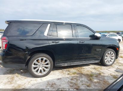 Lot #3037533840 2021 CHEVROLET TAHOE 4WD PREMIER