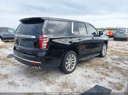 Lot #3037533840 2021 CHEVROLET TAHOE 4WD PREMIER