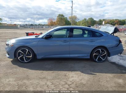 Lot #2995298533 2022 HONDA ACCORD SPORT 2.0T